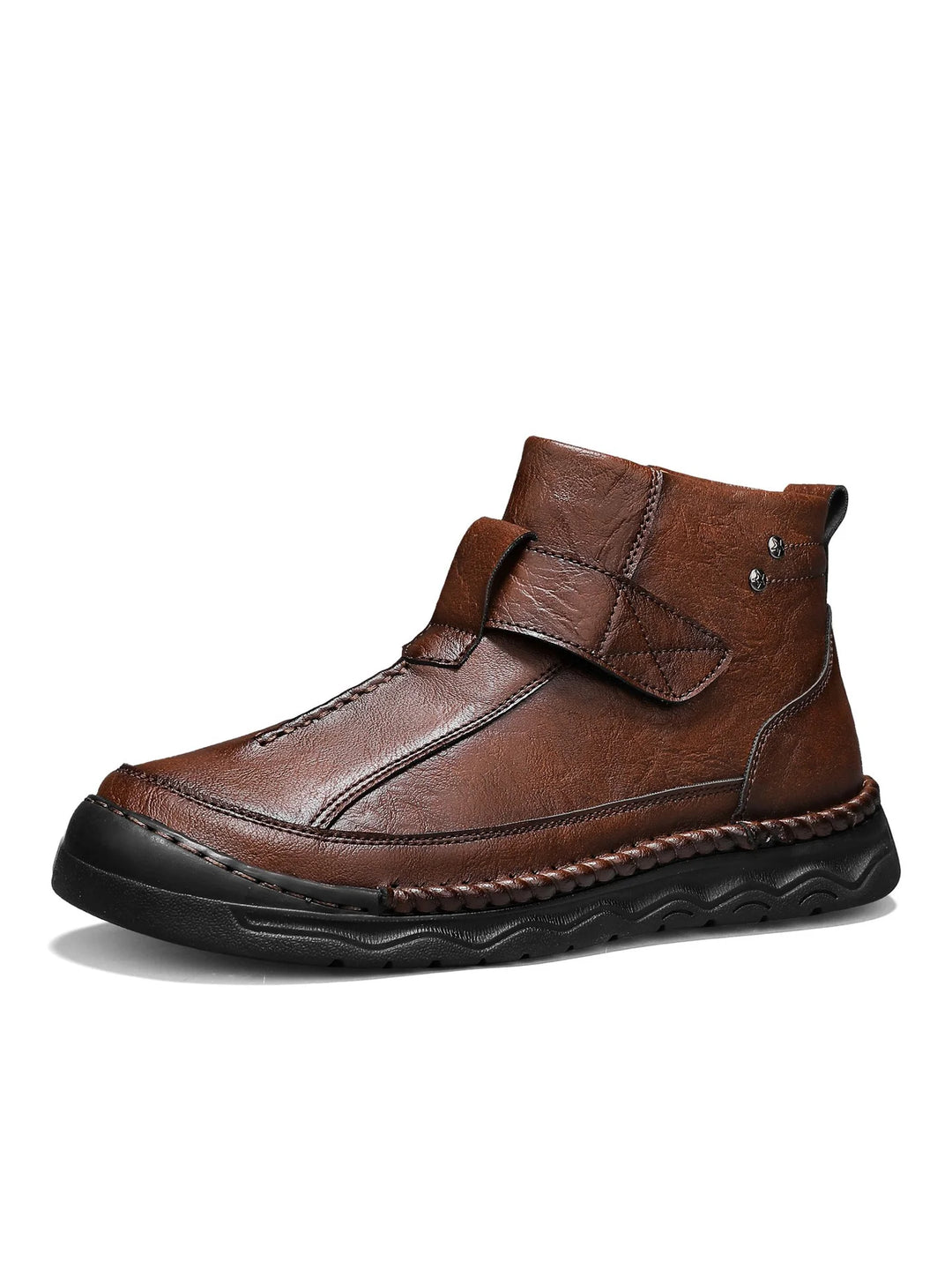 Men's Italian Leather Ankle Boots | Savonti