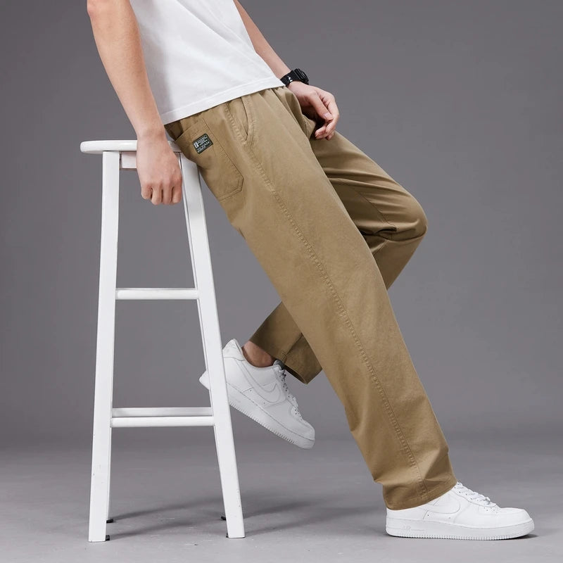 Men's Cotton Trousers with Deep Pockets | Arden