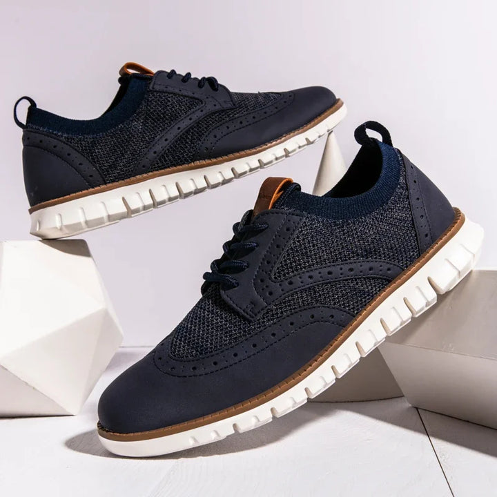 Men's Leather Orthopedic Sneakers | Savoni