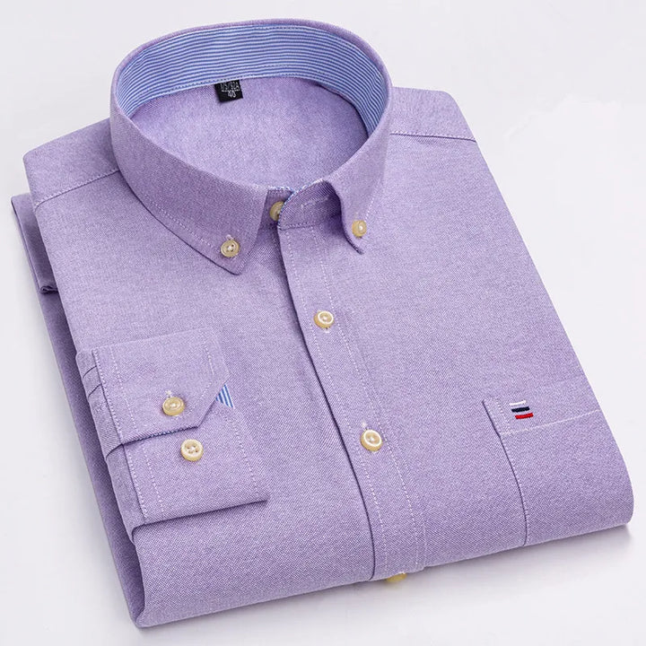 Button-Down Shirt – Men's Cotton Dress Shirt | Verano