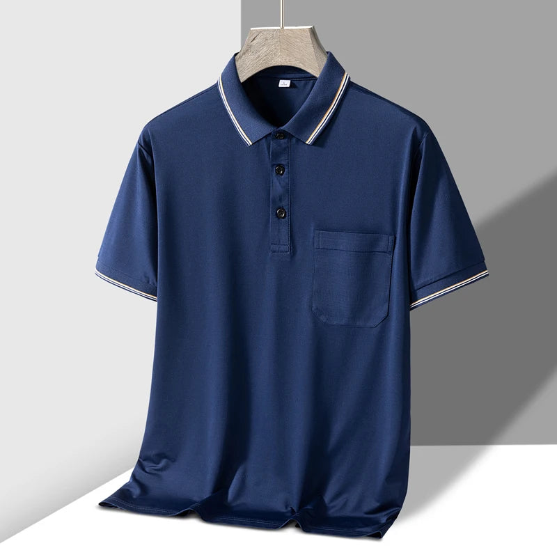 Knit Button-Up Polo Shirt – Men's Casual Polo | Arden
