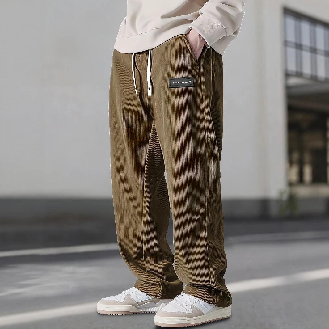 Men's Corduroy Sweatpants with Deep Pockets | Arden