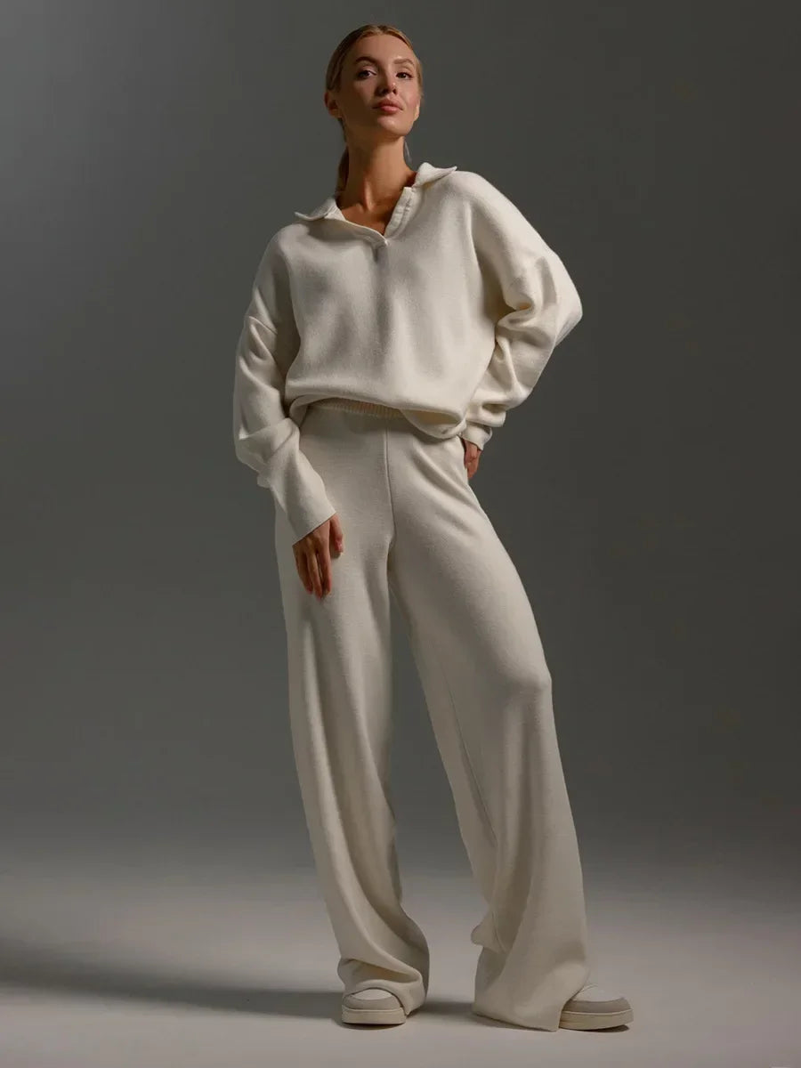 Hoodie & Sweatpants Set – Women's 2-Piece Lounge Set | Sophia