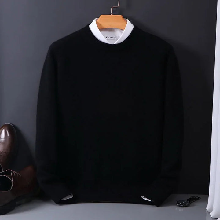 Cashmere Blend Sweater – Men's Soft Knit Pullover | Verano