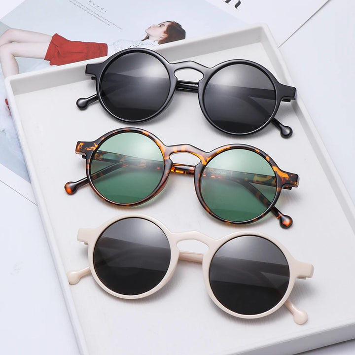 Round Frame Sunglasses – Retro UV400 Shades | Eclipse