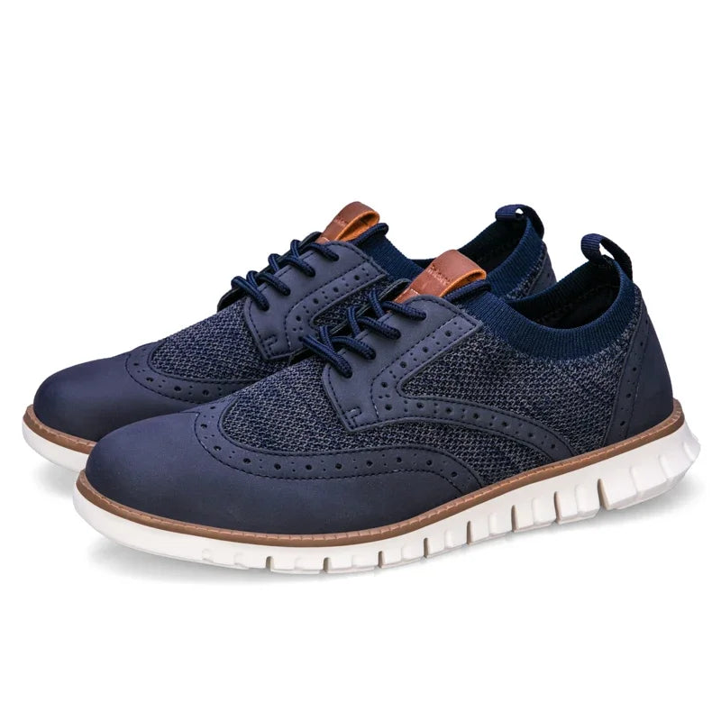Men's Leather Orthopedic Sneakers | Savoni
