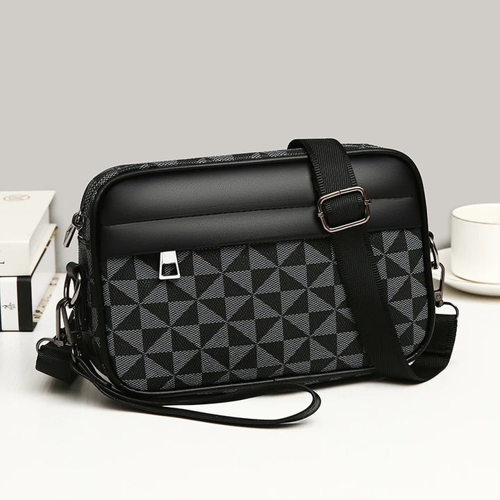 Leather Crossbody Handbag – For Men | Savoni