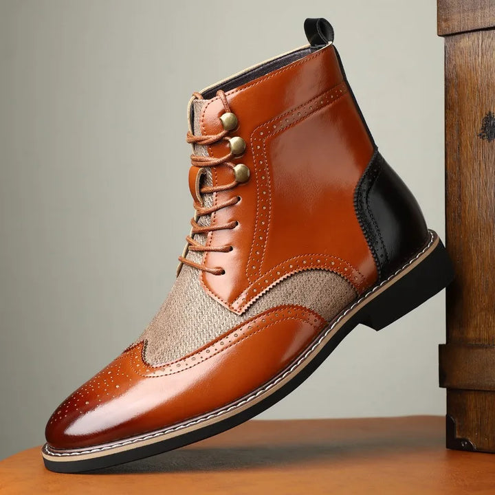 Santino Leather Ankle Boots