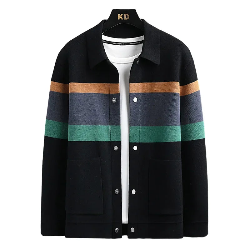 Button-Up Cardigan – Men's Sweater with Pockets | Verano