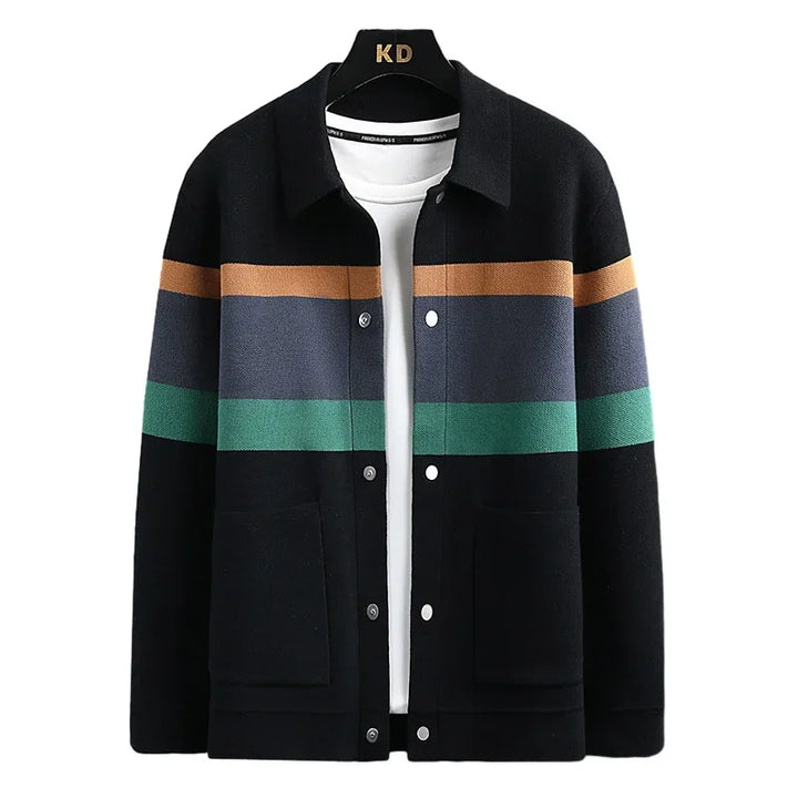 Button-Up Cardigan – Men's Sweater with Pockets | Verano