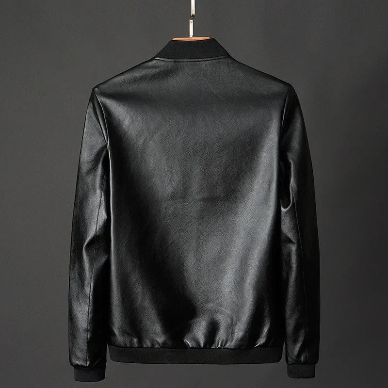 Verano Leather Zip-Up Jacket