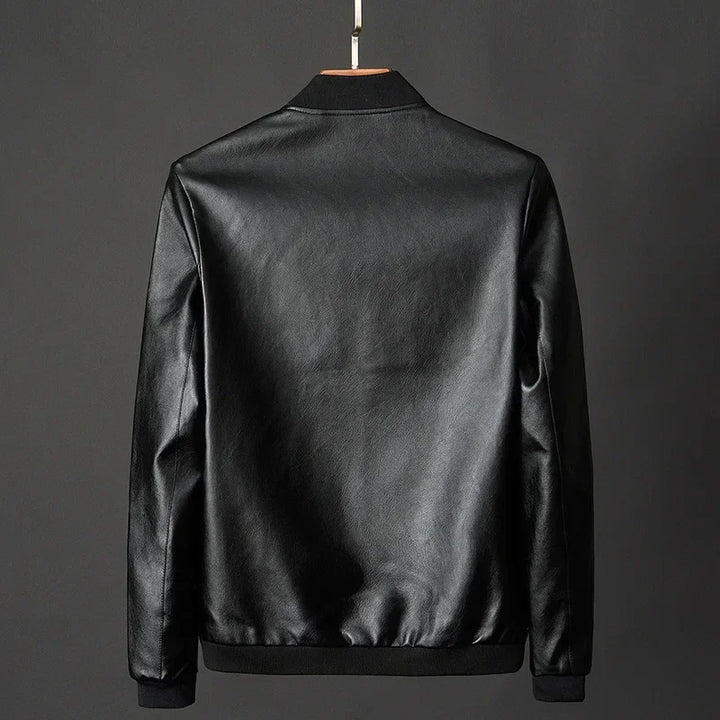 Verano Leather Zip-Up Jacket