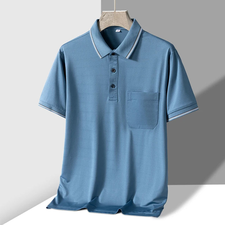 Knit Button-Up Polo Shirt – Men's Casual Polo | Arden