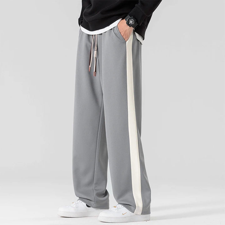 Wide-Leg Sweatpants Side Stripe – Men's Relaxed Fit Joggers | Arden