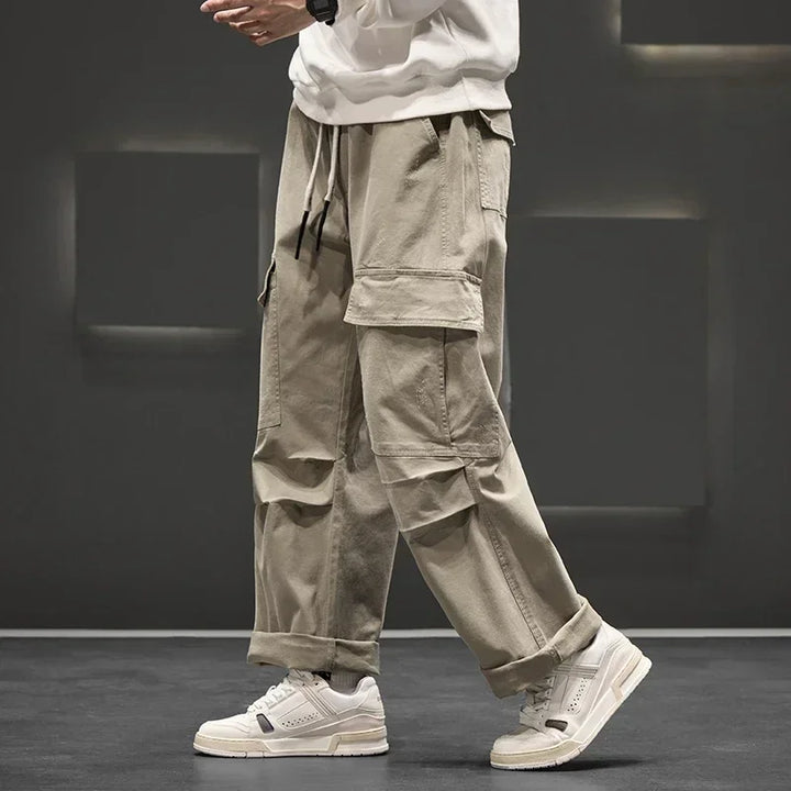 Cargo Pants Wide-Leg – Men's Relaxed Fit Streetwear | Langston