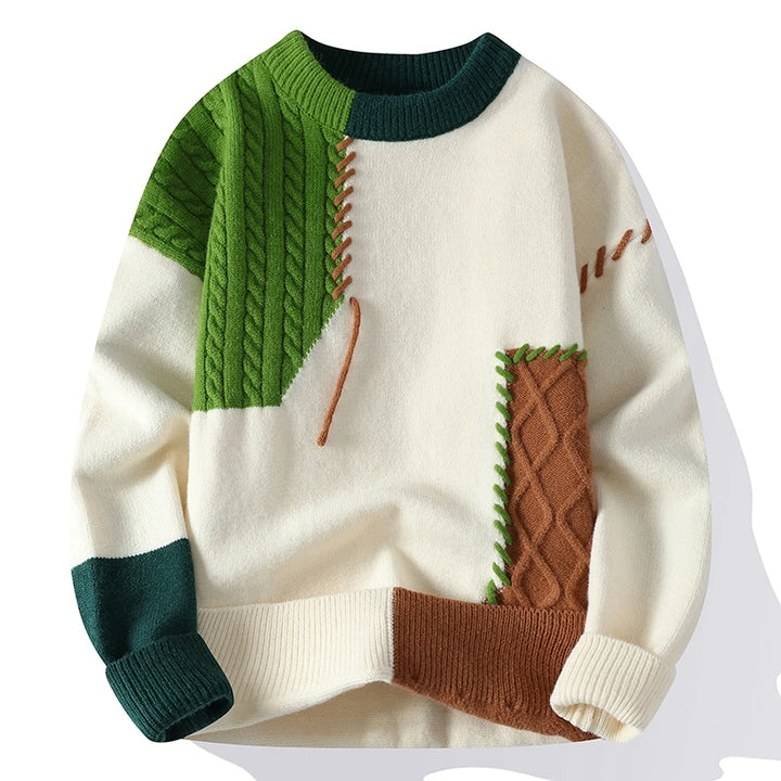 Cable Knit Wool Sweater – Men's Pullover | Arden