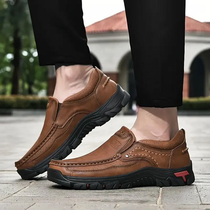 Arden Men's Leather Slip-On Shoes