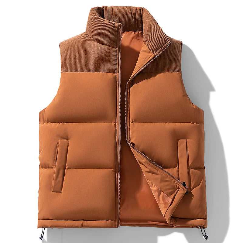 Quilted Vest Jacket – Men's Puffer Vest | Savoni