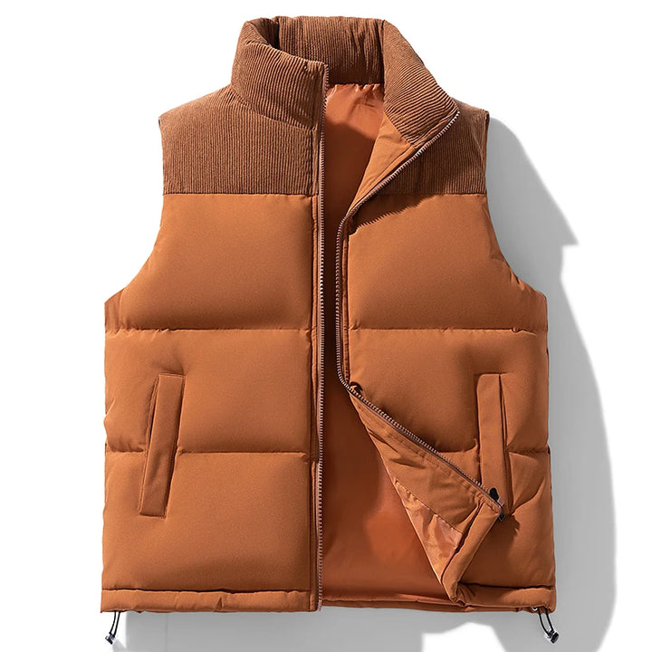 Quilted Vest Jacket – Men's Puffer Vest | Savoni