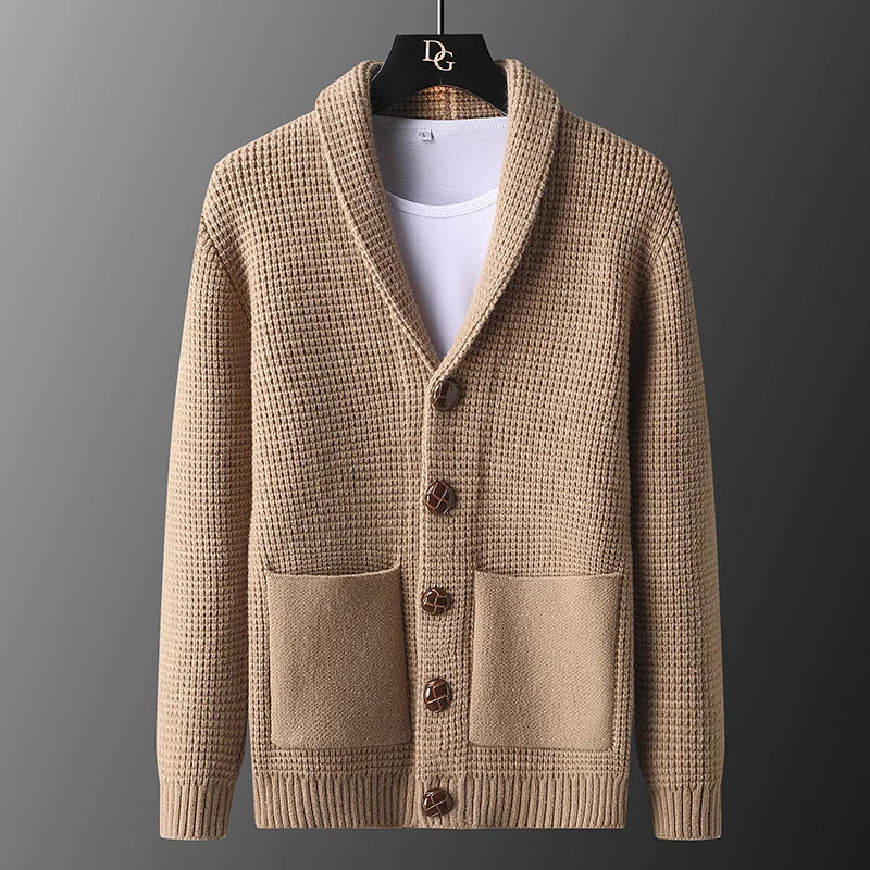 Savoni Wool Button-Up