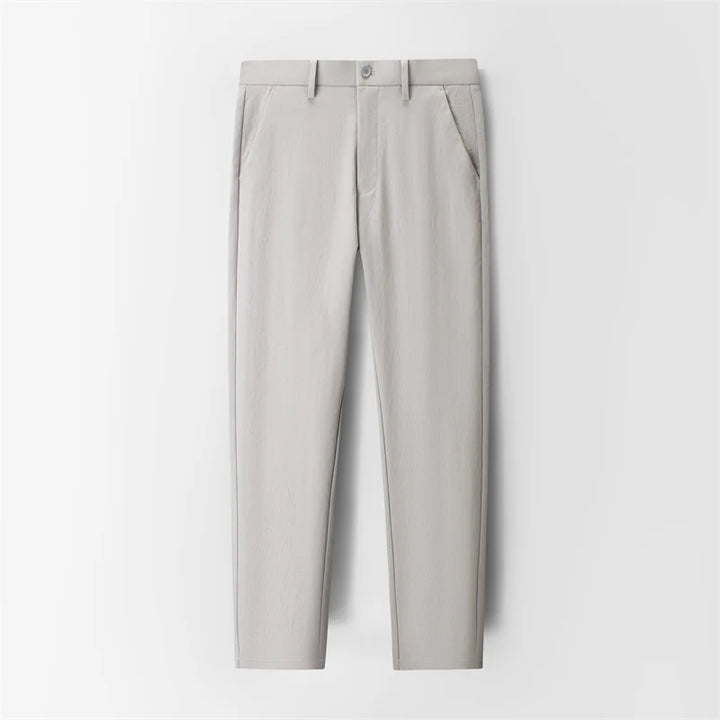 Men's Slim-Fit Cotton Trousers | Savoni