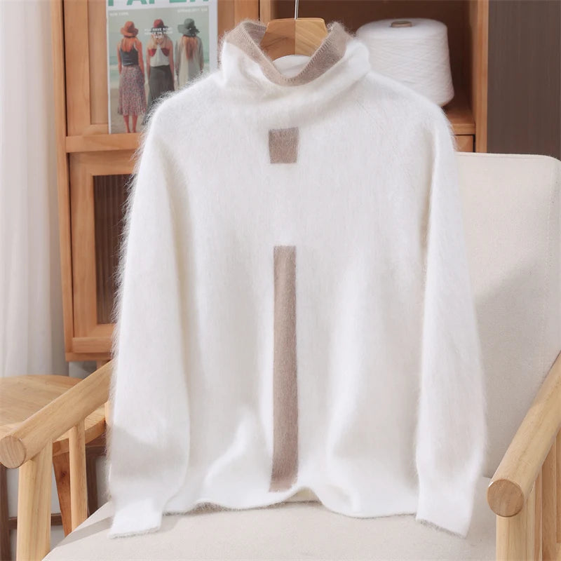 Women's Mink Cashmere Sweater | Savona