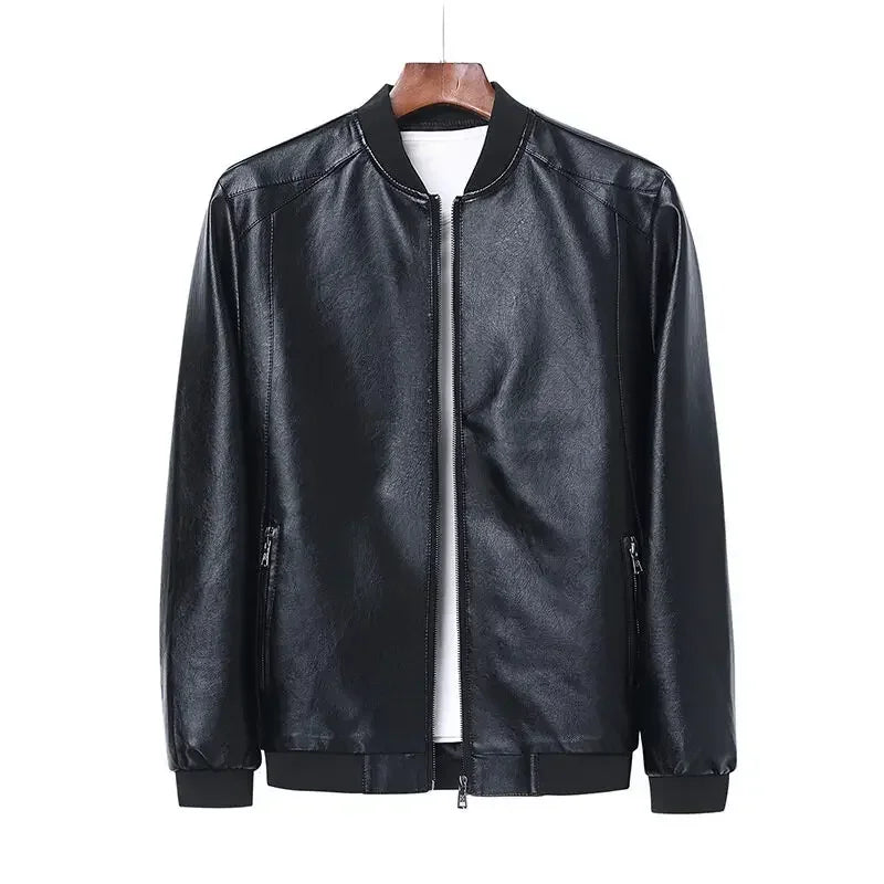 Verano Leather Zip-Up Jacket