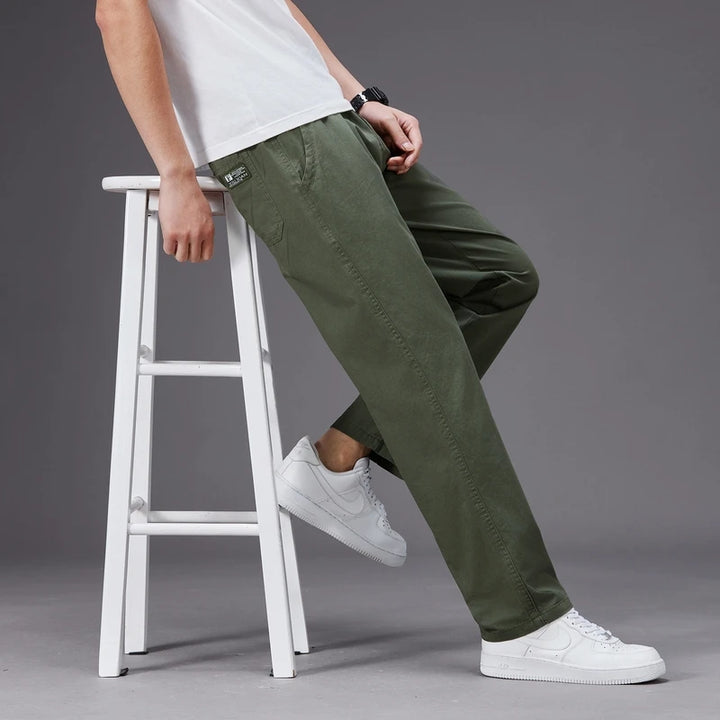 Men's Cotton Trousers with Deep Pockets | Arden