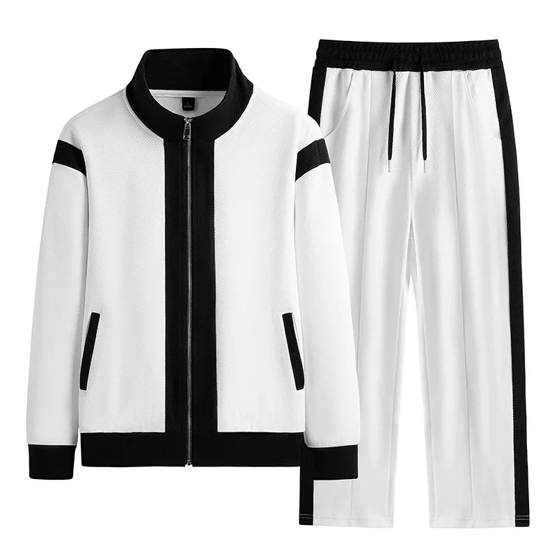 Zip-Up Tracksuit – Men's 2-Piece Jogger Set | Branson
