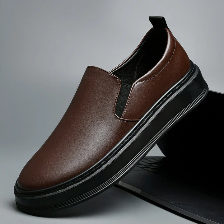 Leather Slip-On Loafers – Men's Casual Shoes | Savoni
