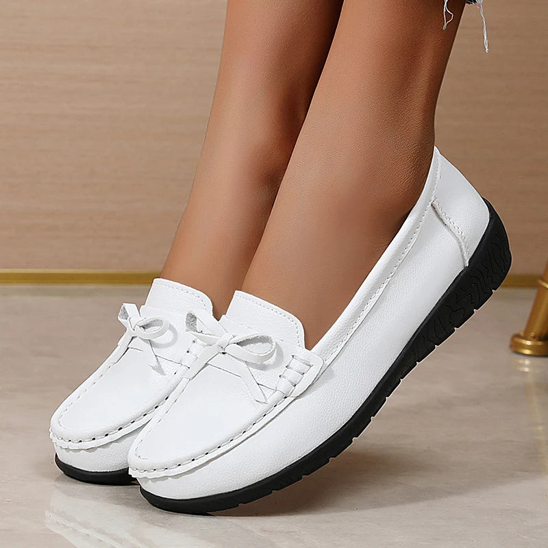 Leather Slip-On Shoes – Women's Orthopedic Loafers | Savona