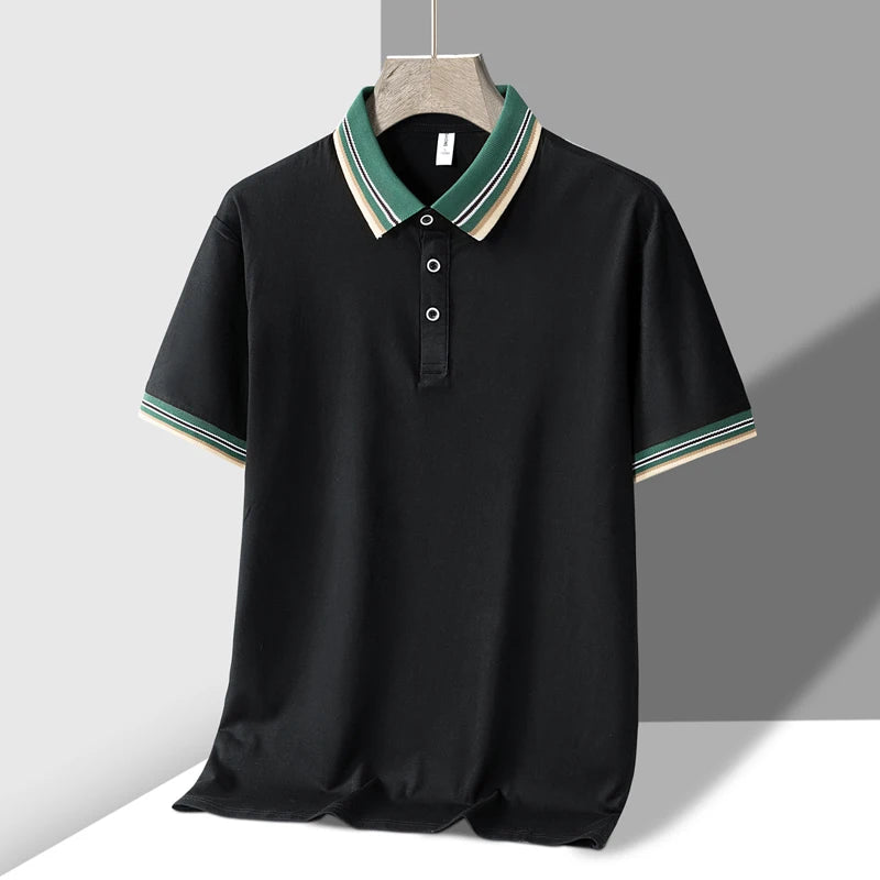 Knit Polo Shirt – Men's Button-Up | Savoni
