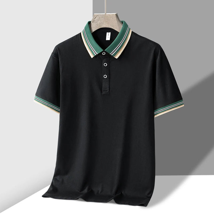 Knit Polo Shirt – Men's Button-Up | Savoni
