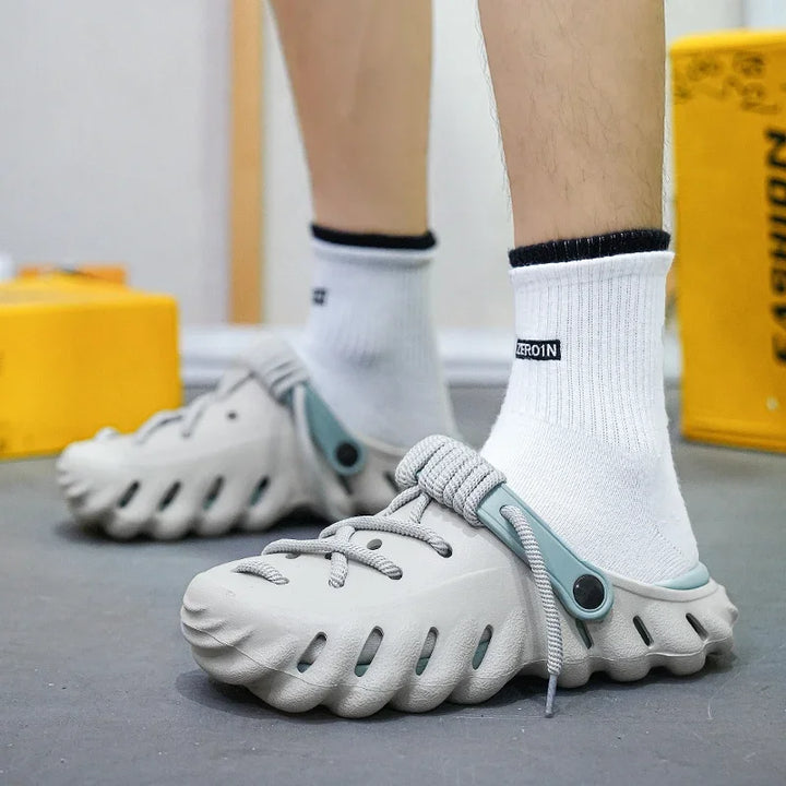 Foam Clog Slides – Men's Lace-Up Outdoor Shoes | Camden
