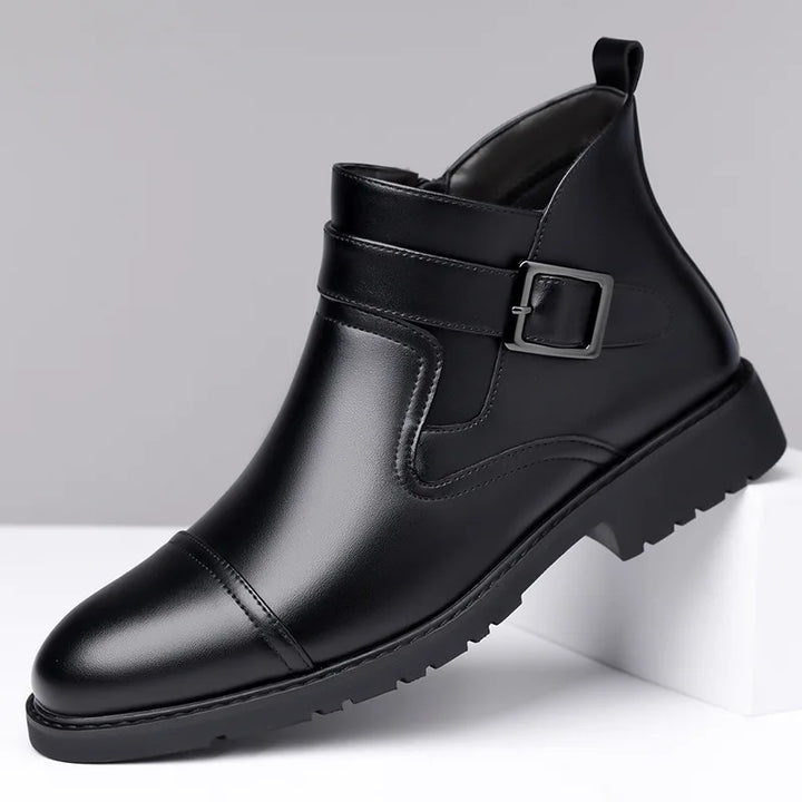 Savoni Leather Chelsea Boots