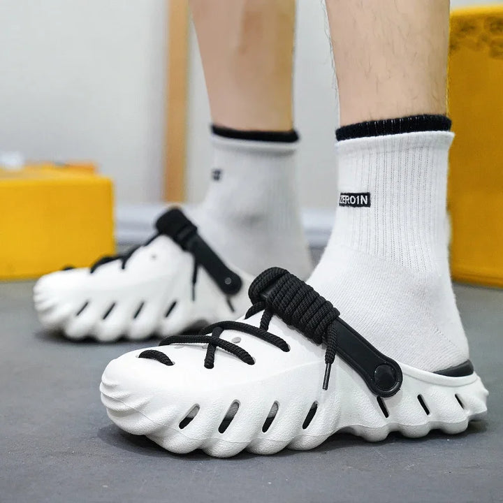 Foam Clog Slides – Men's Lace-Up Outdoor Shoes | Camden