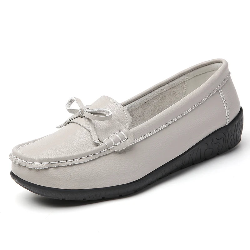 Leather Slip-On Shoes – Women's Orthopedic Loafers | Savona
