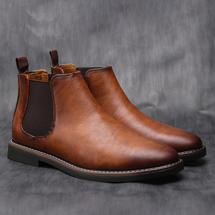 Santino Leather Chelsea Boots