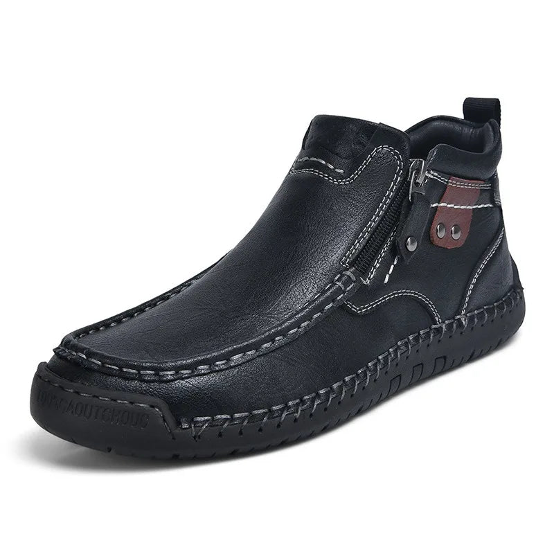 Savonti Leather Ankle Boots