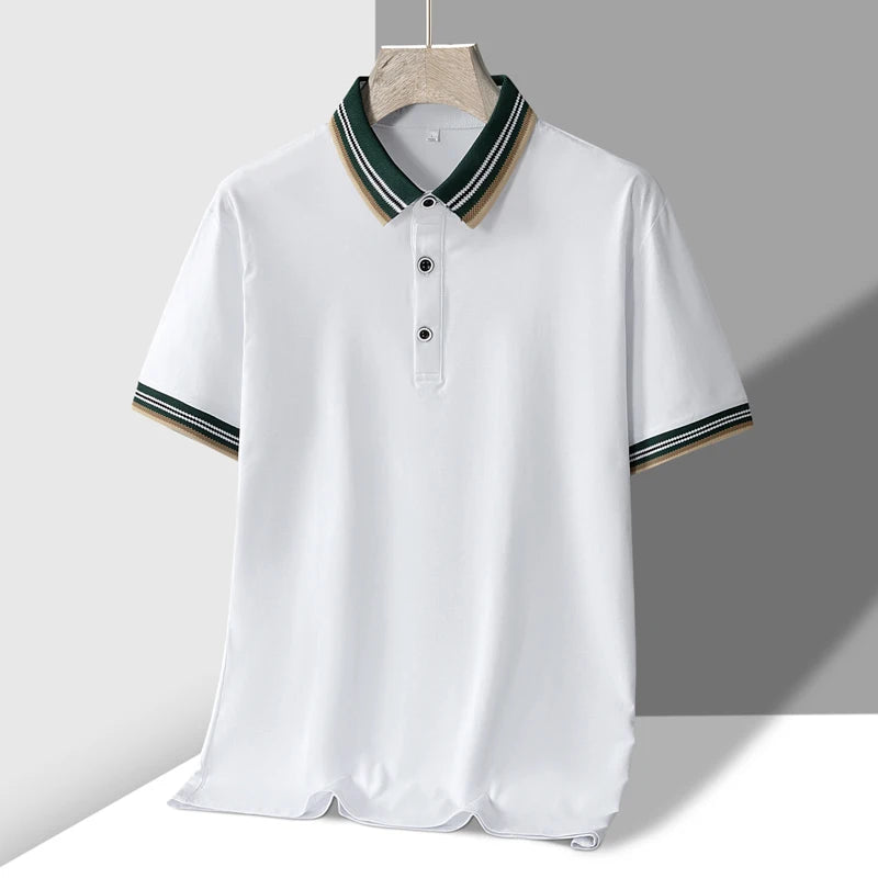 Knit Polo Shirt – Men's Button-Up | Savoni