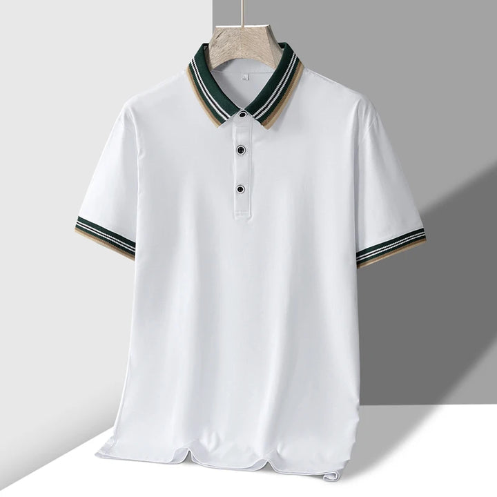Knit Polo Shirt – Men's Button-Up | Savoni