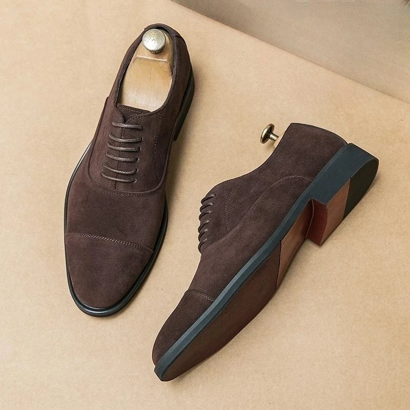 Verano Men's Leather Oxford Shoes for Casual & Formal Wear
