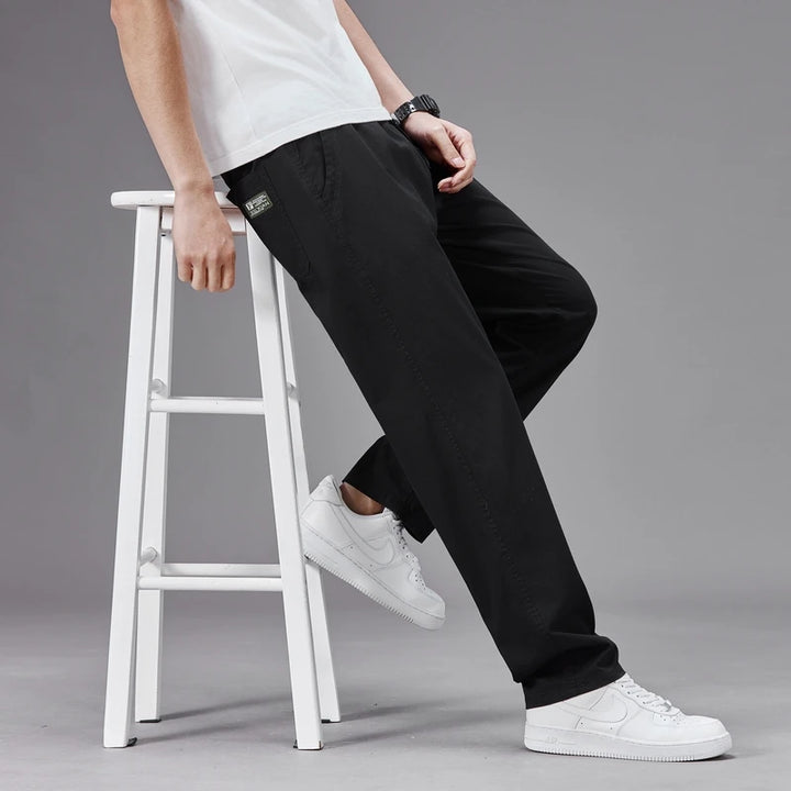 Men's Cotton Trousers with Deep Pockets | Arden