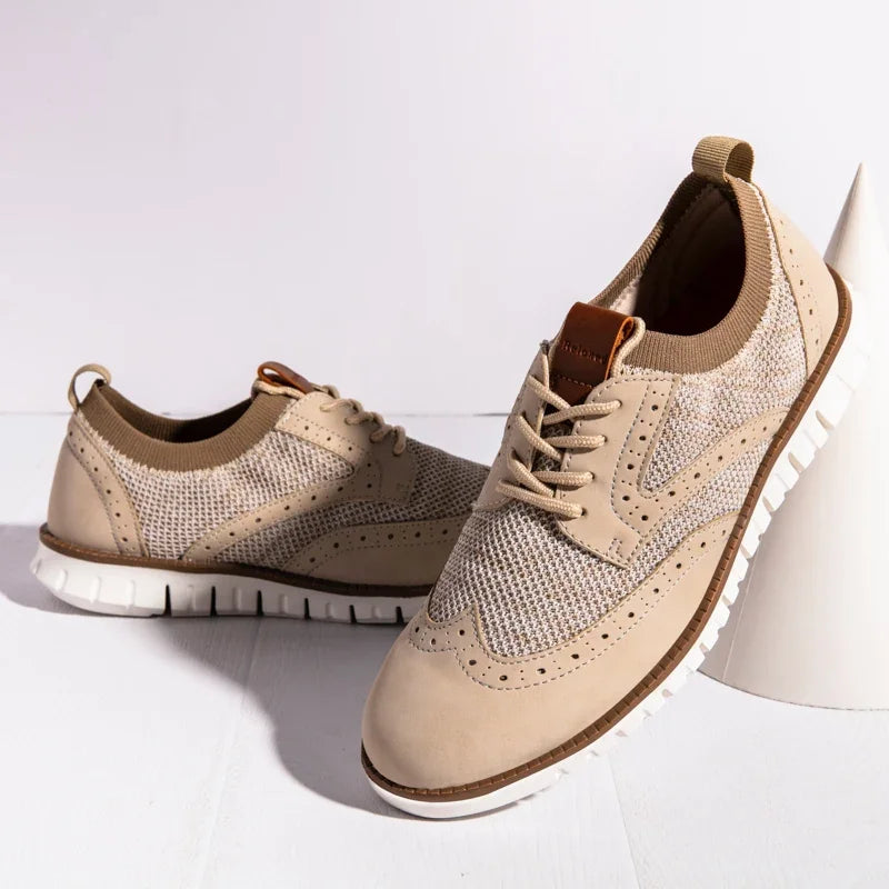 Men's Leather Orthopedic Sneakers | Savoni