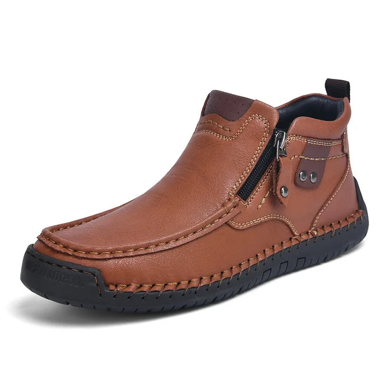 Savonti Leather Ankle Boots