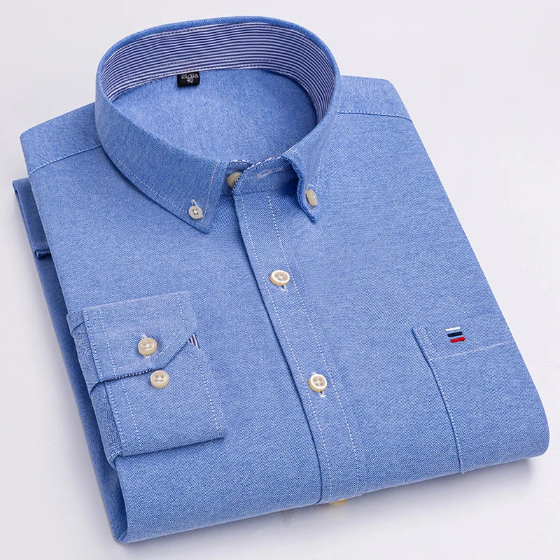 Button-Down Shirt – Men's Cotton Dress Shirt | Verano
