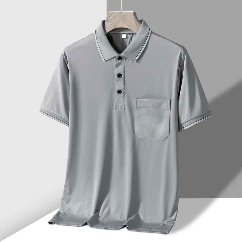 Knit Button-Up Polo Shirt – Men's Casual Polo | Arden