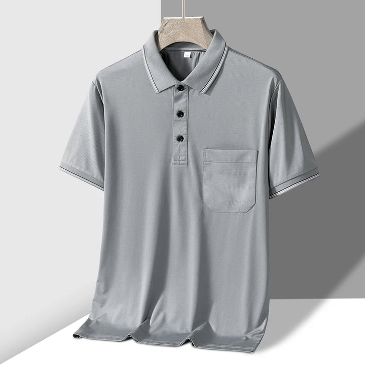 Knit Button-Up Polo Shirt – Men's Casual Polo | Arden