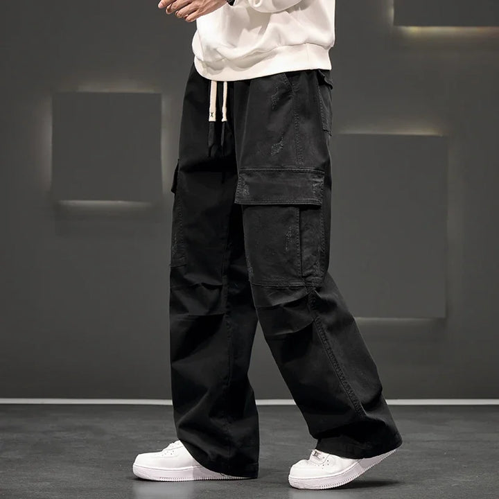 Cargo Pants Wide-Leg – Men's Relaxed Fit Streetwear | Langston