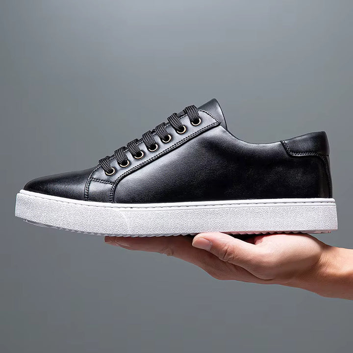 Men's Genuine Leather Sneakers | Savoni